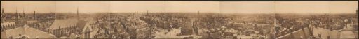 Panorama of Amsterdam from the Palace on the Dam