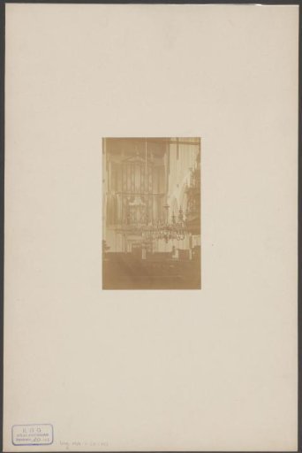 Interior of the New Church in Amsterdam