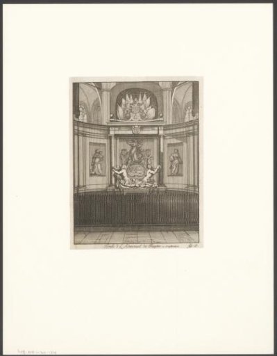 Monument to Michiel de Ruyter in the New Church in Amsterdam