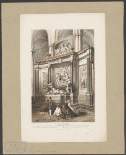 Monument to Michiel de Ruyter in the New Church in Amsterdam