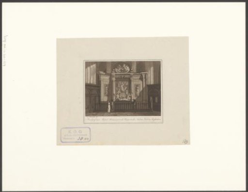 Monument to Michiel de Ruyter in the New Church in Amsterdam