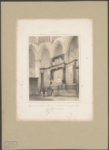 Monument to Michiel de Ruyter in the New Church in Amsterdam