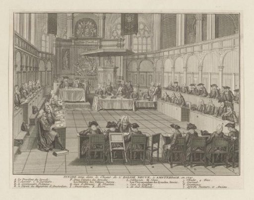 Synod Held in the Nieuwe Kerk in Amsterdam, 1730