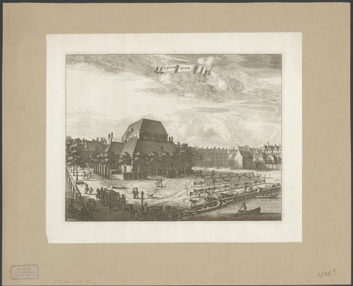 View of the Amstelkerk in Amsterdam