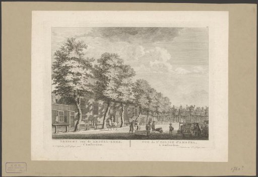 View of the Amstelkerk in Amsterdam