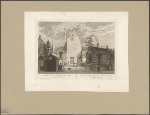 View of the Gasthuis Church in Amsterdam