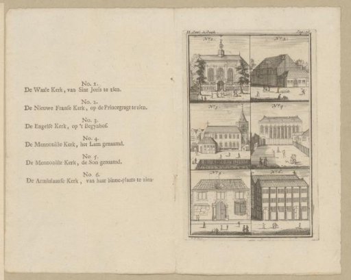 Six Different Churches in Amsterdam
