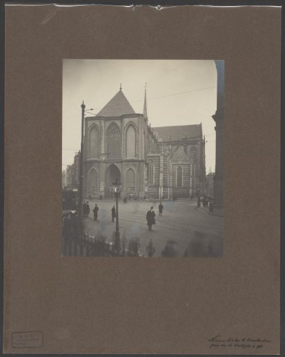 View of the New Church in Amsterdam
