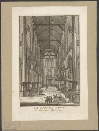 Interior of the New Church in Amsterdam