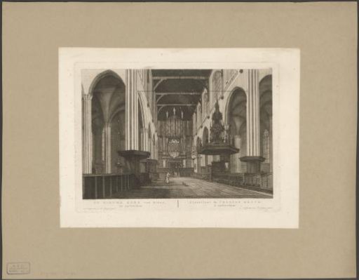 Interior of the New Church in Amsterdam