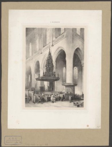 Interior of the New Church in Amsterdam