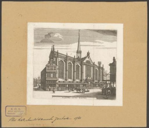 View of the Nieuwezijds Chapel in Amsterdam