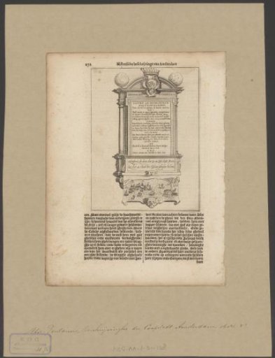 Monument to Jacob van Heemskerck