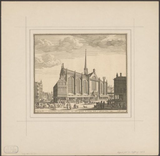 View of the Nieuwezijds Chapel in Amsterdam