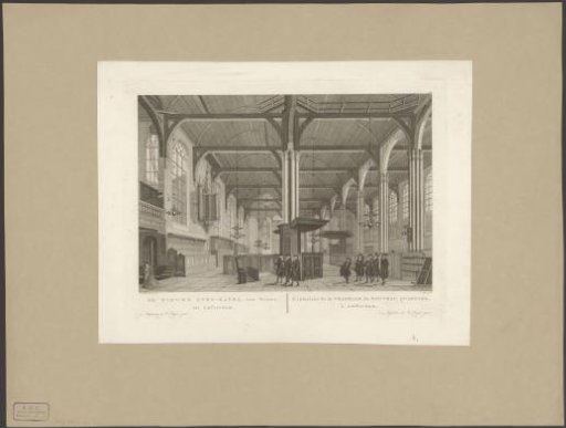 Interior of the Nieuwezijds Chapel in Amsterdam