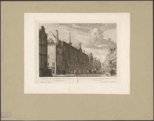 View of the Nieuwezijds Chapel in Amsterdam