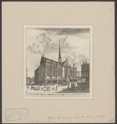 View of the Nieuwezijds Chapel in Amsterdam