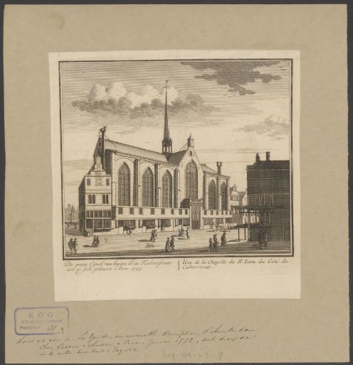 View of the Nieuwezijds Chapel in Amsterdam