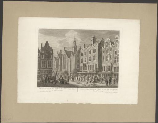 View of the Saint Olof's Chapel (Oudezijds Kapel), Amsterdam
