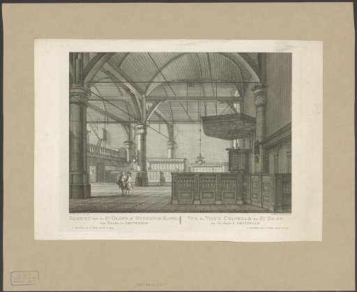 Interior of the Saint Olof's Chapel, Amsterdam