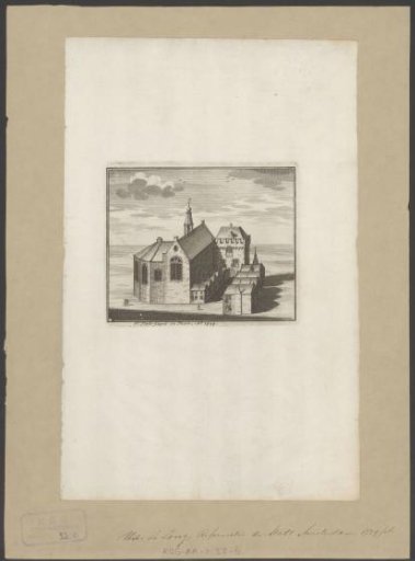 View of the Saint Olof's Chapel (Oudezijds Kapel), Amsterdam