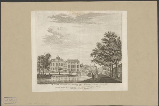 View of the New and Great Synagogue in Amsterdam