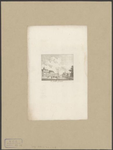 View of the New and Great Synagogue in Amsterdam