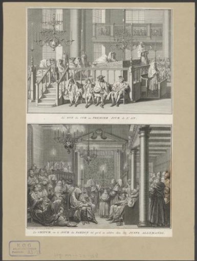 Celebration of Rosh Hashanah and Yom Kippur in the Portuguese and Great Synagogue in Amsterdam