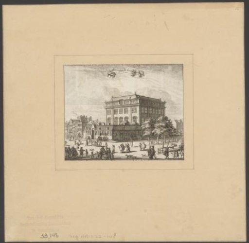 View of the Portuguese Synagogue in Amsterdam