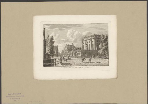 View of the Portuguese Synagogue in Amsterdam