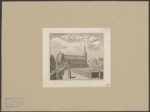 View of the English Church in Amsterdam
