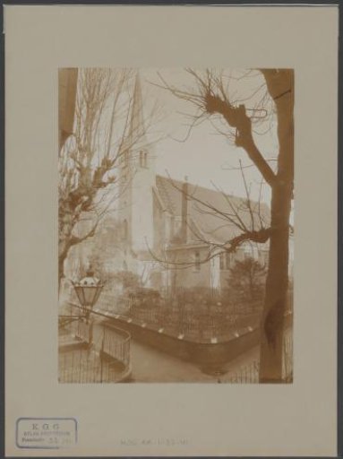 View of the English Church in Amsterdam