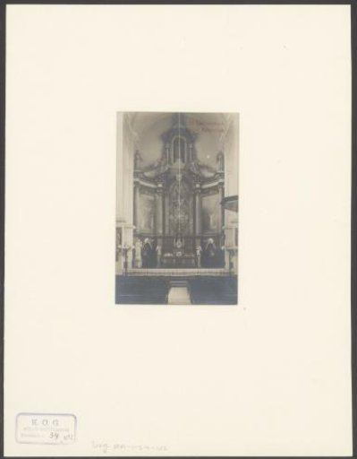 Altar of the Saint Catherine's Church in Amsterdam