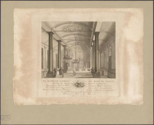 Interior of De Liefde in Amsterdam