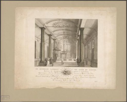 Interior of De Liefde in Amsterdam