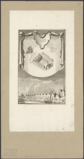 Views of the Sint-Clara Convent in Amsterdam