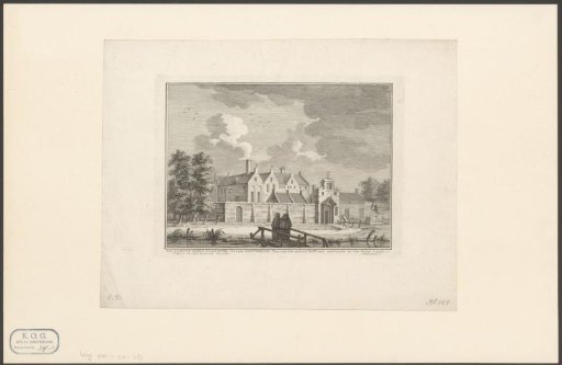 View of the Charterhouse Convent outside Amsterdam