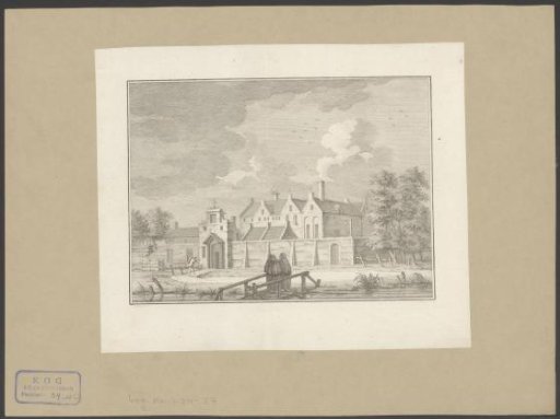 View of the Charterhouse Convent outside Amsterdam