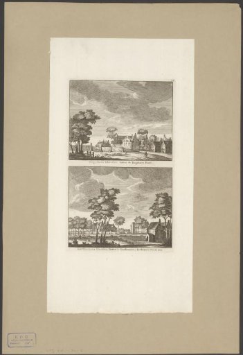 View of the Reguliersklooster and the Kartuizerklooster outside Amsterdam