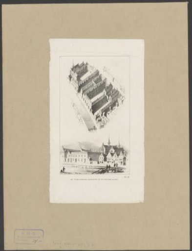 Views of the Sint-Margaretha Convent and the Sint-Pieters Chapel in Amsterdam