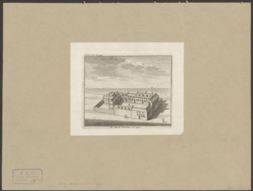 Aerial View of the Sint-Maria Convent in Amsterdam