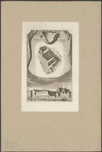 Views of the Sint-Margarethaklooster and the Sint-Pieterskapel in Amsterdam