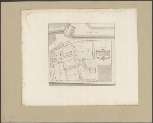 Plan of the Minderbroedersklooster in Amsterdam