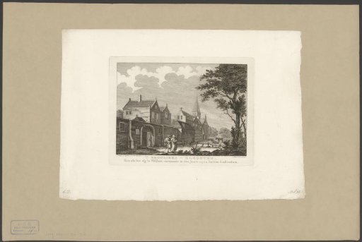 View of the Reguliersklooster outside Amsterdam