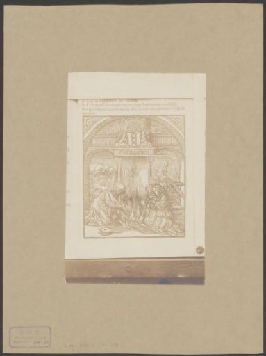 Photographic Reproduction of a Print of the Miracle of Amsterdam