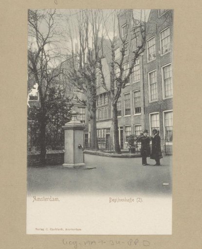 View of the Beguinage in Amsterdam