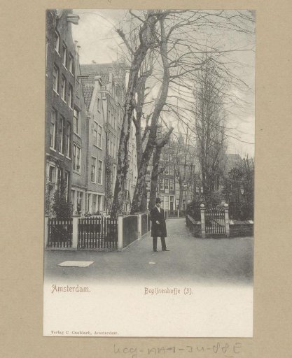 View of the Beguinage in Amsterdam