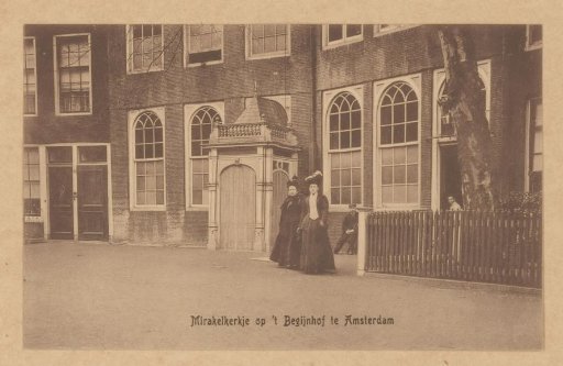 View of the Beguinage Chapel in Amsterdam