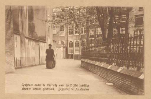 View of the Beguinage in Amsterdam