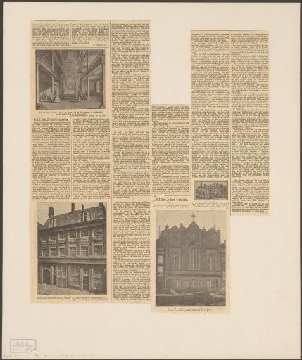 Article on the Roman Catholic Schuilkerk Het Boompje in Amsterdam